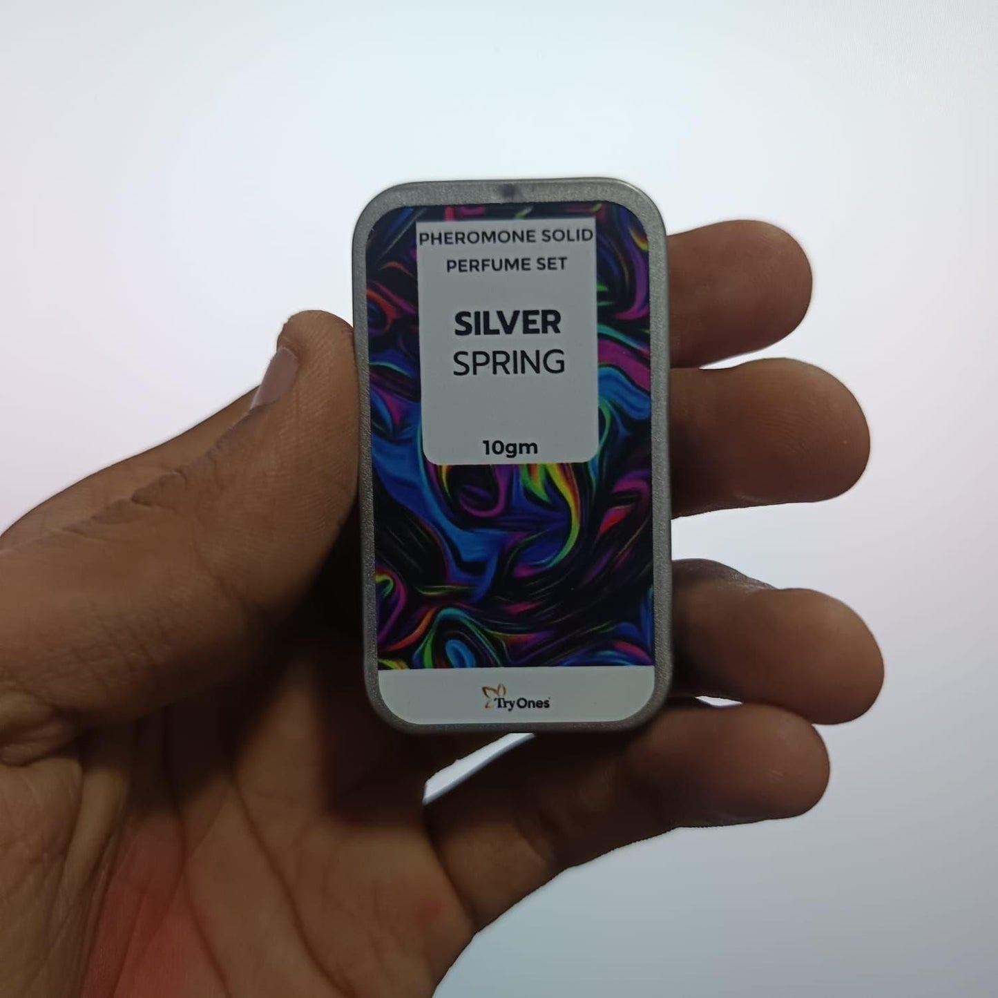 Pheromone Solid Perfume Set Silver Spring 20 gm Pack of 2