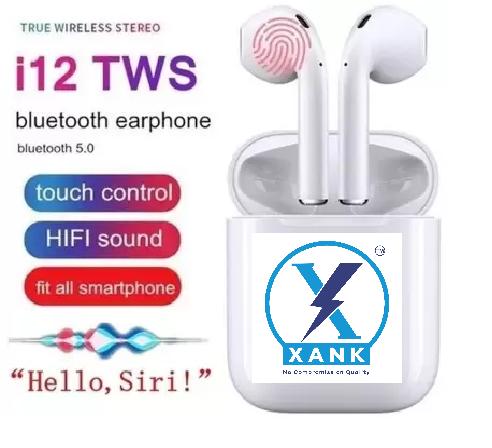 XANK TWS i12 Bluetooth Earphone with Portable Charging