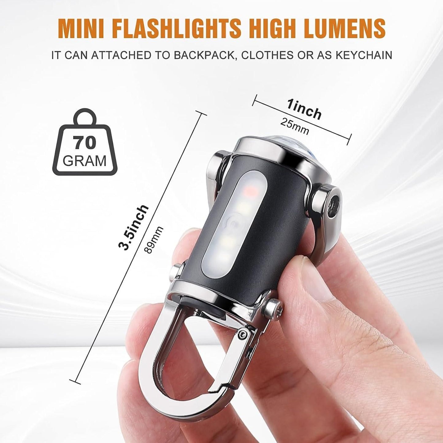 Lumens EDC Mini Flashlights