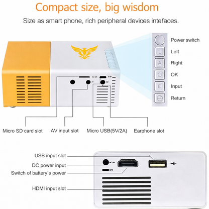 Pro Mini LED Projector